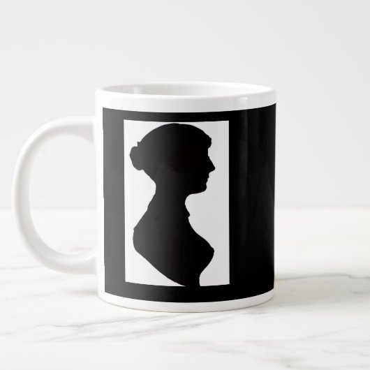 Grande Tasse Silhouette de Jane Austen (Gauche)