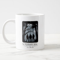 Silhouette de la forêt surnaturelle