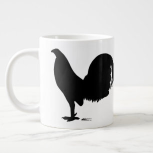 Grande Tasse Silhouette du coq de Gamecock