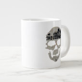 Grande Tasse Silhouette du crâne des Goonies (Devant droit)