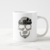 Grande Tasse Silhouette du crâne des Goonies (Droite)