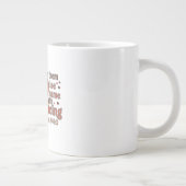 Grande Tasse Silhouette d'une danseuse - Design basé sur le psa (Droite)