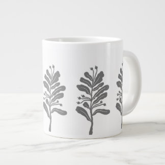 Grande Tasse Silhouette plante Fleur minimaliste Botanique