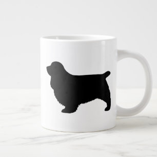 Grande Tasse Silhouettes de race de chiens espagnols du Sussex
