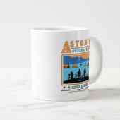 Grande Tasse Silhouettes des Goonies sur les Goondocks d'Astori (Devant droit)
