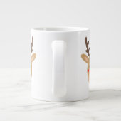 Grande Tasse Simple Cool de vacances Reindeer tendance Noël (Dos)