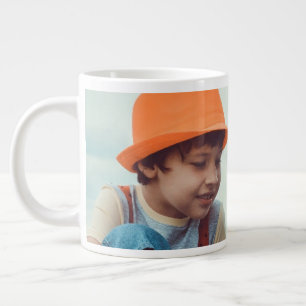 Grande Tasse SIMPLE MINIMAL ajouter votre nom photo texte noël