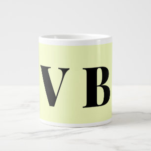Grande Tasse simple minimal couleur pastel personnalisé