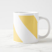 Grande Tasse simple minimum ajouter votre texte monogramme phot (Droite)