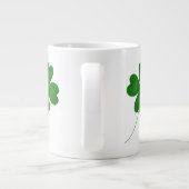 Grande Tasse Simple shamrock chanceux (Dos)