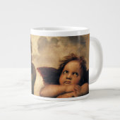 Grande Tasse Sistine Madonna Angels par Raphael Sanzio (Devant droit)
