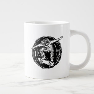 Grande Tasse Skater légendaire faisant du ski de fond en milieu