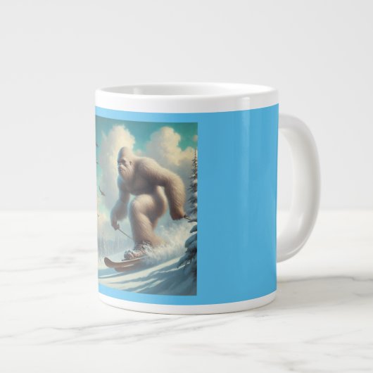 Grande Tasse Ski Bigfoot (Devant droit)