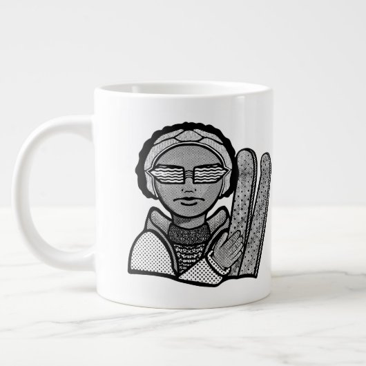 Grande Tasse Ski d'hiver (Gauche)