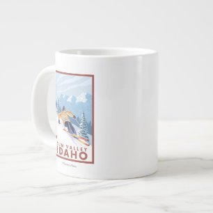 Grande Tasse Skier de neige - Sun Valley, Idaho