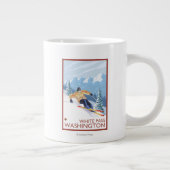 Grande Tasse Skier de neige - White Pass, Washington (Droite)