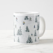 Grande Tasse Skieurs alpins et yétis cachés - Ski alpin (Devant droit)