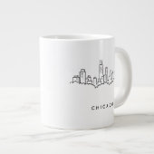 Grande Tasse Skyline de Chicago (Devant droit)