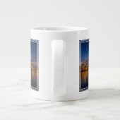 Grande Tasse Skyline De Chicago La Nuit (Dos)
