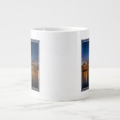Grande Tasse Skyline De Chicago La Nuit (Devant)