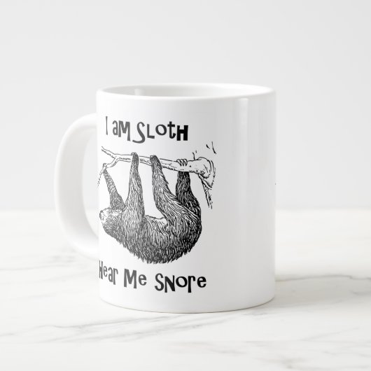 Grande Tasse Sloth (Devant gauche)