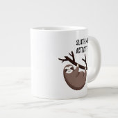 Grande Tasse Sloth dit :| Mode Sloth activé (Devant droit)