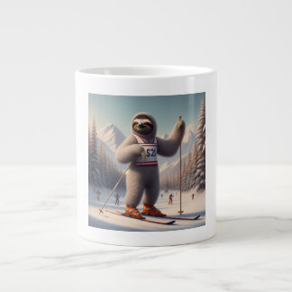 Grande Tasse Sloth Skiing