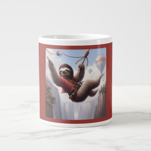 Grande Tasse Sloth Ziplining (Devant)