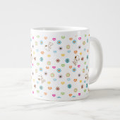 Grande Tasse Snoopy Colorful Hearts Motif (Devant droit)