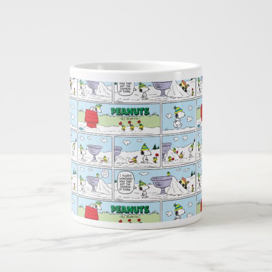 Grande Tasse Snoopy et l'équipage Zamboni (Devant)