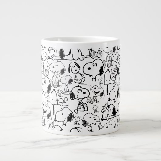 Grande Tasse Snoopy Smile Giggle Lauder Motif (Devant)