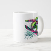 Grande Tasse Snowboarder Jumbo  (Devant droit)