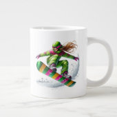 Grande Tasse Snowboarder Jumbo  (Droite)