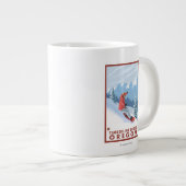 Grande Tasse Snowboarder Scender - Timberline Lodge, Oregon (Devant droit)