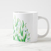 Grande Tasse Snowdrops de printemps (Droite)