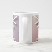 Grande Tasse Snowflake Ornament Icon – Winter Holiday Design  (Dos)