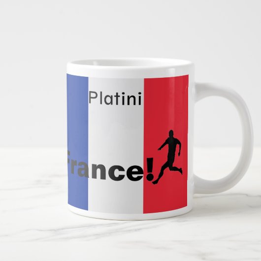 Grande Tasse Soccer France, personnalisable (Droite)