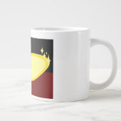 Grande Tasse Sock Monkey Crooner Deluxe Retro Cartoon Art (Droite)