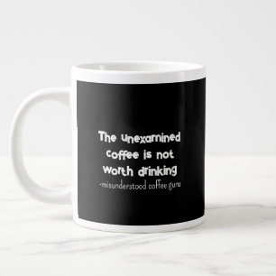 Grande Tasse Socrates avec un coup de pied