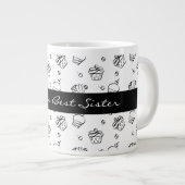 Grande Tasse Soeur du monde d'ensembles de petits gâteaux la (Devant droit)