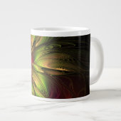 Grande Tasse Soft and tenderness fractal fantasy flowers (Devant droit)