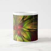 Grande Tasse Soft and tenderness fractal fantasy flowers (Devant)