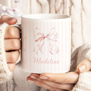 Grande Tasse Soft Girl Rose Bow