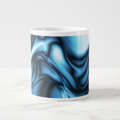 Grande Tasse Soie Bleue (Devant)