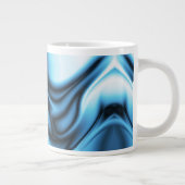 Grande Tasse Soie Bleue (Droite)