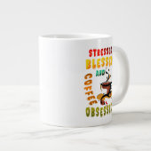 Grande Tasse Soigné Béni Et Café Obsédé (Devant droit)