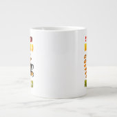 Grande Tasse Soigné Béni Et Café Obsédé (Devant)