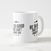 Grande Tasse Sois si bon noir (Devant droit)