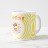 Grande Tasse Soleil radieux et souriant de SoCal (Devant droit)