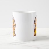 Grande Tasse Soleil réchauffé - Graphique de message de mise à  (Devant)